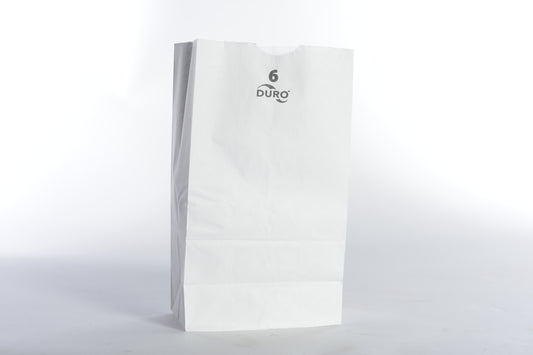 Duro , 6# Standard 35# Basis SOS Bag , White 6" X 3.63" X 11.06" , 500 / cs