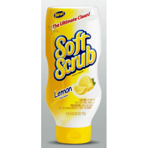 Dial , Soft Scrub Lemon Cleanser , 24 oz. Lemon Scent Mild Abrasive , 9 / cs