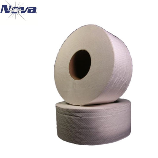 Nova , Jumbo Tissue Ultrasoft , 2ply 9" , 12