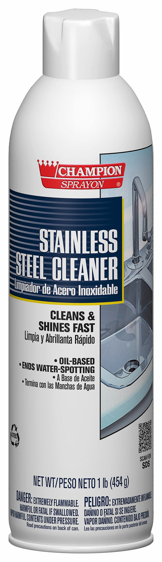 Aerosol Stainless Steel Cleaner