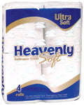 Sofidel , Heavenly Soft Bath Tissue , 2 ply 4" x 4" 176 Sheet , 24 / 4 packs