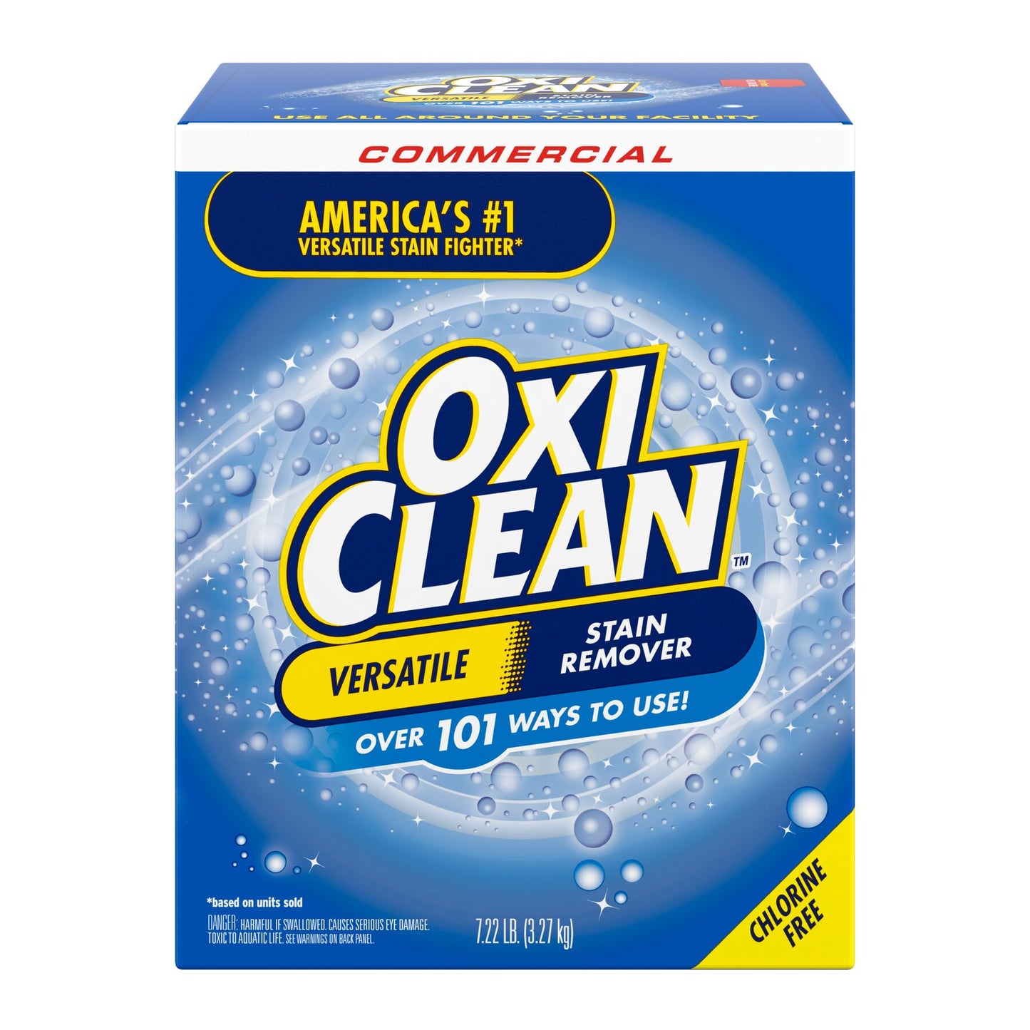 Church & Dwight , OxiClean Versatile Stain Remover , 7.22 lb. , 4 / cs