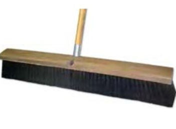 Black Tampico Push Broom