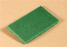 ACS , General Purpose Scouring Pad , Green  6" X 9"  Medium Duty , 6 / 10 cs