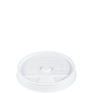 Dart , Sip Thru Lid , White , 10 / 100 cs