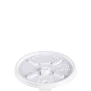 Dart , Lift n' Lock Lid , White , 10 / 100 cs