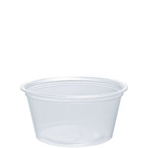 Dart , Portion Container , 2 oz  Clear , 20 / 125 cs