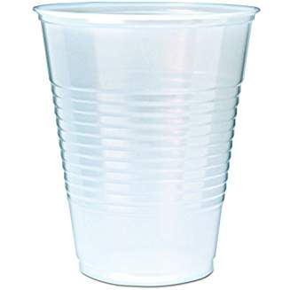 Fabri-Kal , 9oz. RK Translucent Cup , 5.4 Grams , 25 / 100 cs