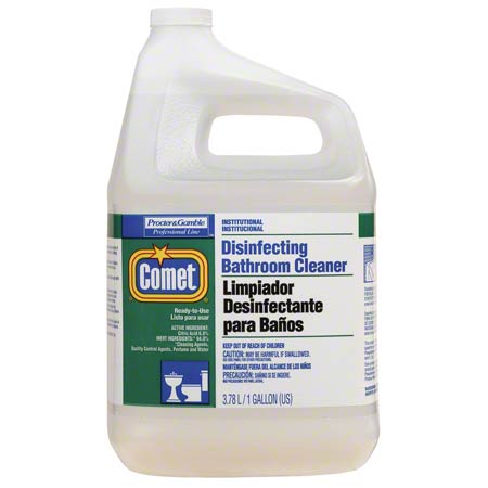 P&G , Comet Disinfecting Bathroom Cleaner , 1 Gallon RTU Refill Multi Purpose , 3 / cs