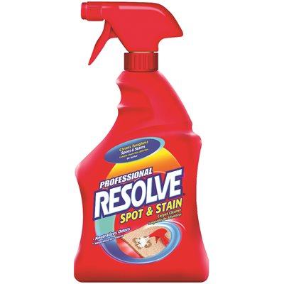 Reckitt Benckiser , Resolve Spot & Stain Carpet Cleaner , 32 oz. , 12 / cs