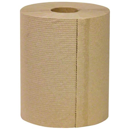 Simple Earth , Hardwound Towel , 8" X 800'  Natural , 6 Rolls