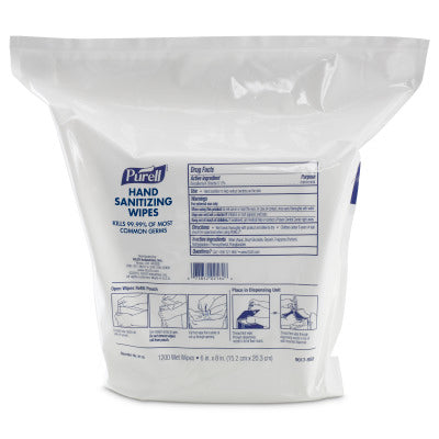 Gojo , Purell Sanitizing Wipe Refill , 1200 Count , 2 / cs