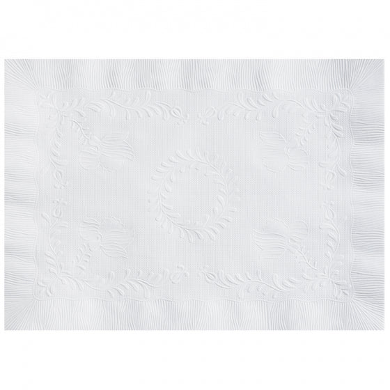 Hoffmaster , Straight Edge Classic Placemat , White 10" X 14" , 1000 / cs