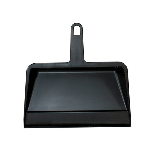 Impact , Plastic Dust Pan 12 in , Black , 1 / ea