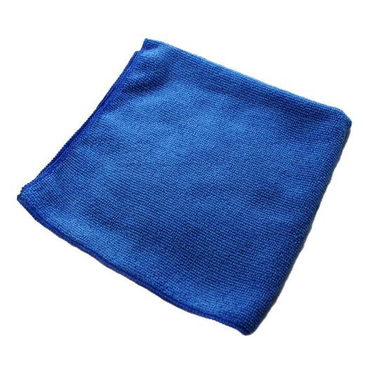 Impact , Microfiber Cleaning Cloth 16"x16" , Blue Lightweight , 12 / bg