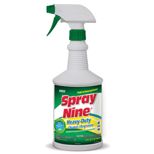 Spray Nine , Spray Nine Disinfectant & Cleaner , 32 oz. Spray Heavy Duty , 12 / cs