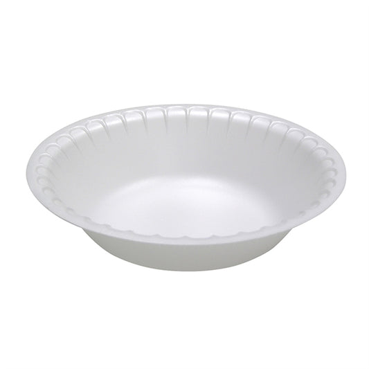 Pactiv , 12oz Foam Bowl , Non-Laminated , 1000 / cs