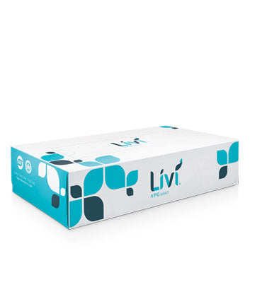 Solaris / Livi VPG Select Boxed Facial Tissue , White 2-Ply 8.37"x8.07" , 30 / 100 cs