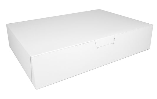 Southern Champion , Non-Window Sheet Cake / Utility Box , White 19" X 14" X 4" , 50 / cs